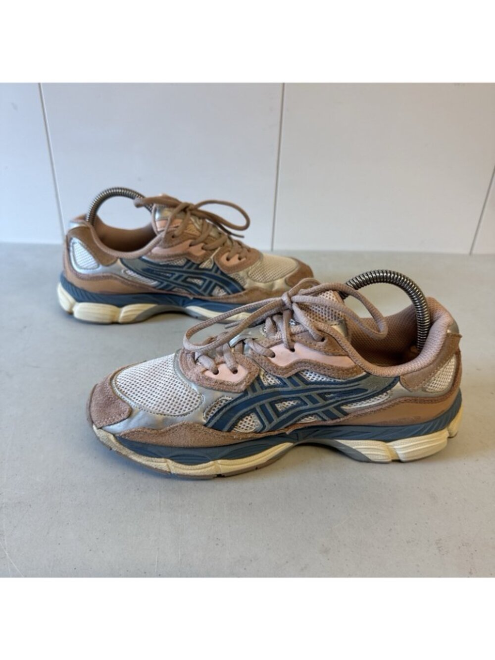 -Wmns Gel NYC ‘Mauve Blue’ 1202A429 104 Shoes Sz 9 - Picture 5 of 9